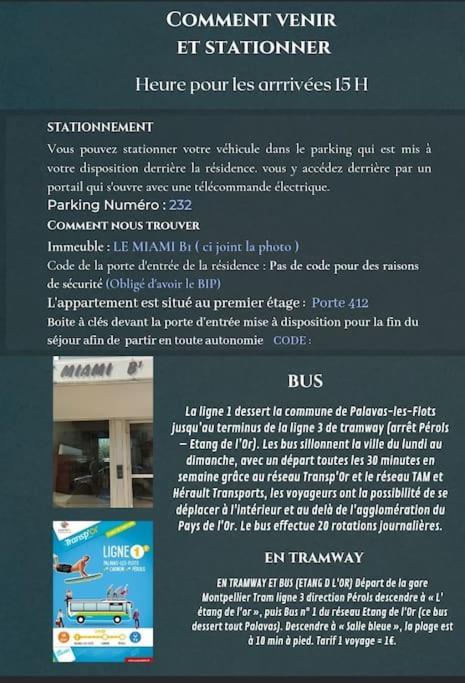 Appartement Palavas Les Flots T2 + Parking Prive Extérieur photo